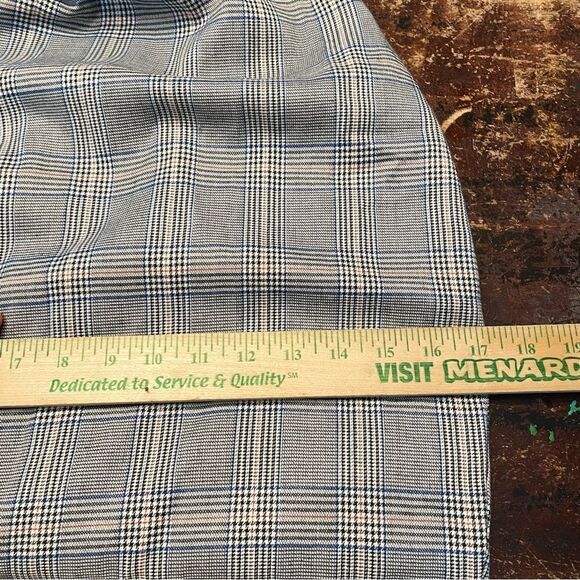 ALEXIA ADMOR‎ Grey Glen Plaid Surplice Sheath Knee Dress 4 - Picture 6 of 10